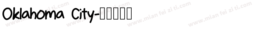 Oklahoma City字体转换
